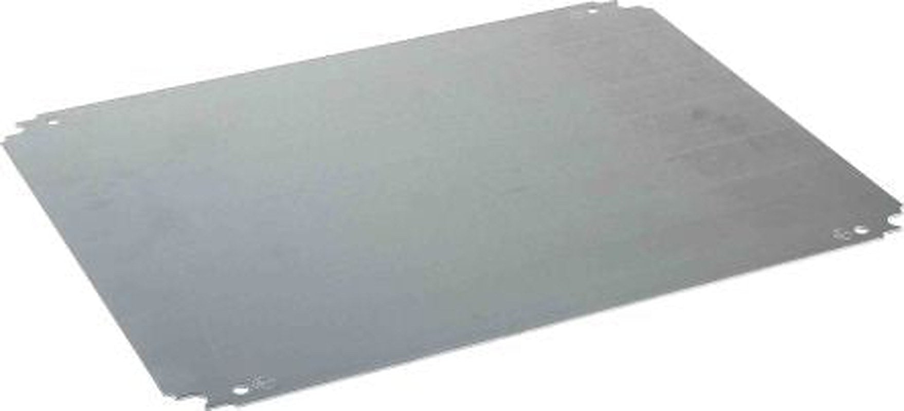 Schneider Electric Galvanised Steel Silkscreened Mounting Plate Mounting Plate, 450mm W, 500 mm L for Use with Spacial
