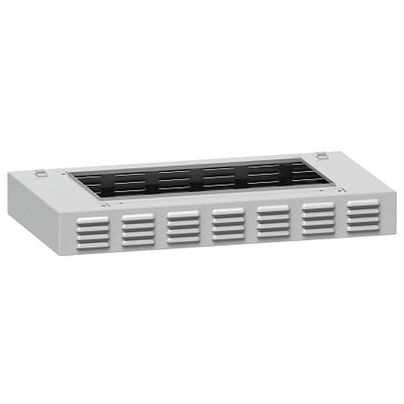Schneider Electric NSYPC Series RAL 7035 Ventilated Roof Plate, 420 mm Dia., 95 mm H, 420 mm D, 500mm W, For Use With