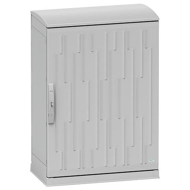 Schneider Electric Thalassa Series Grey Fibreglass Reinforced Polyester Enclosure, IP55, IK10 843 mm, 420 mm, 750 mm