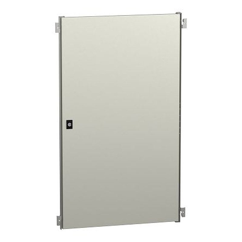 Schneider Electric PanelSeT Accessoires Series Lockable Door: Sheet Steel RAL 7035 Single Door, 1000 mm H, 600mm W, 1000