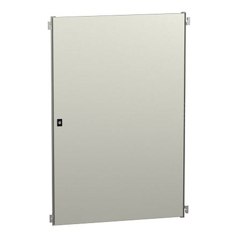 Schneider Electric PanelSeT Accessoires Series Lockable Door: Sheet Steel RAL 7035 Single Door, 1200 mm H, 800mm W, 1200