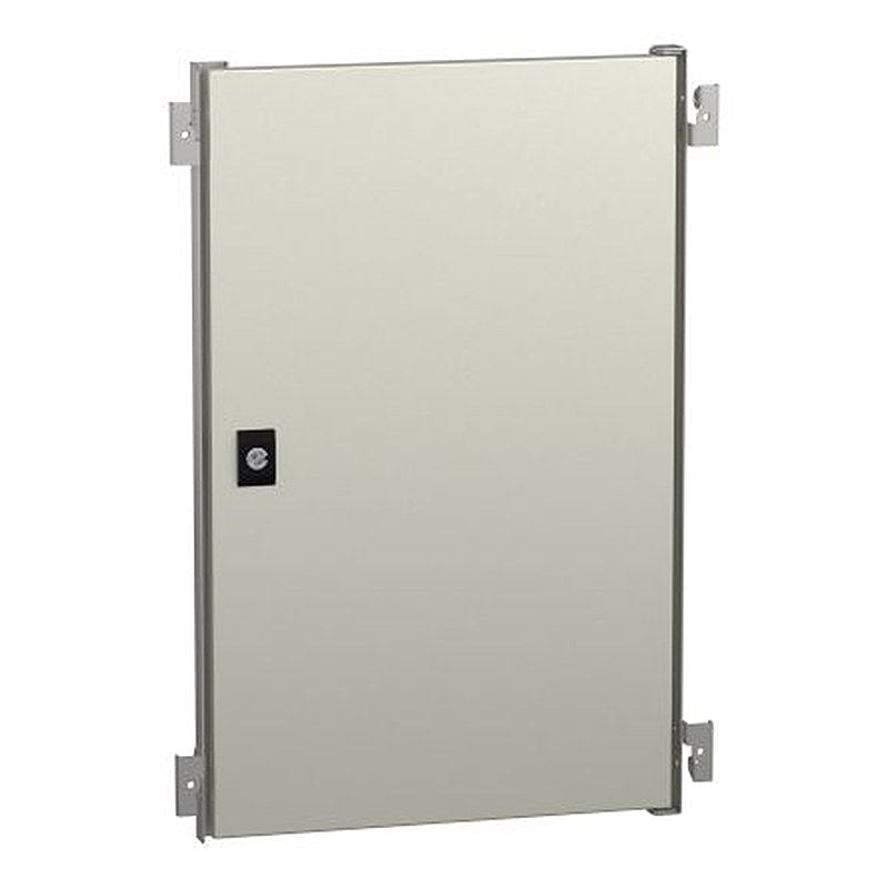 Schneider Electric PanelSeT Accessoires Series Lockable Steel RAL 7035 Single Door, 600 mm H, 400mm W, 400 mm L for Use