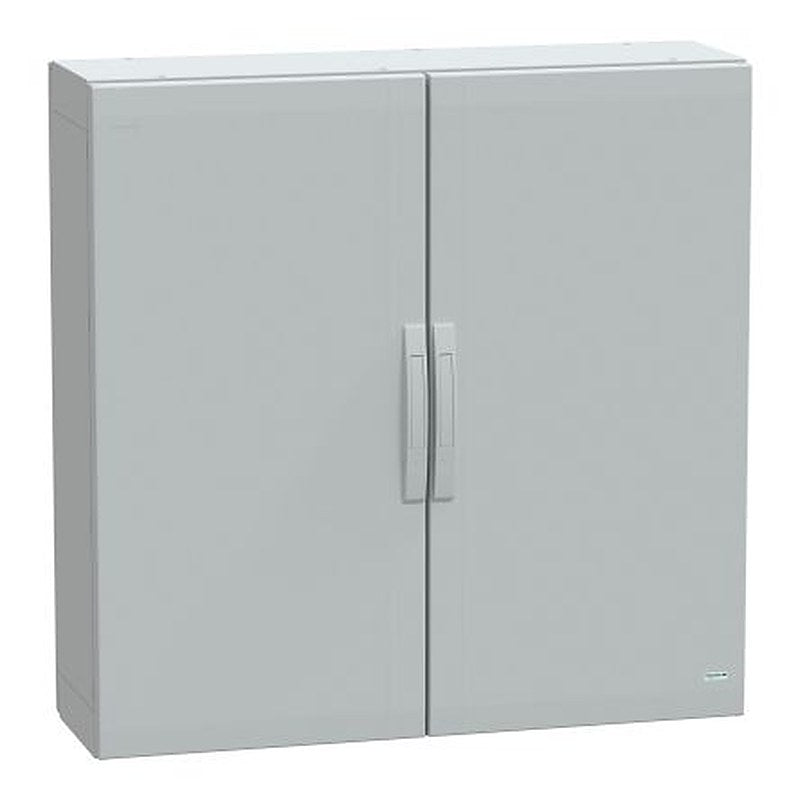 Schneider Electric PanelSeT Series Polyethylene Terephthalate 2-Door Floor Standing Enclosure, Opaque Door, IP65 320 mm,