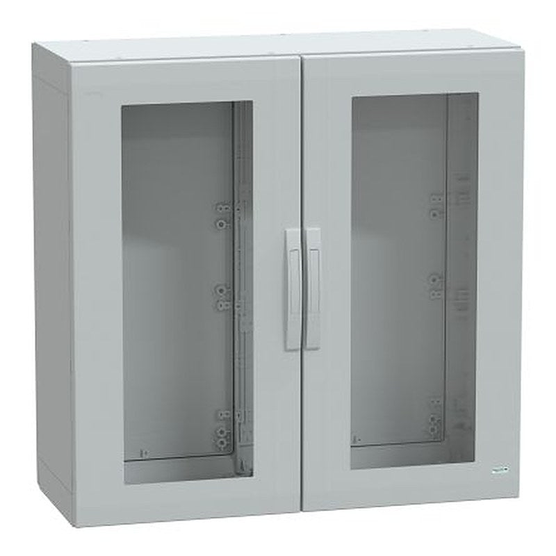 Schneider Electric PanelSeT Series Fibreglass Reinforced Polyester 2-Door Floor Standing Enclosure, IP65 420 mm, 1000 mm