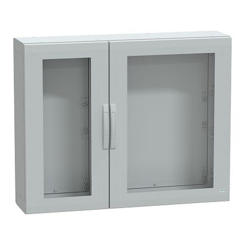 Schneider Electric PanelSeT Series Fibreglass Reinforced Polyester 2-Door Floor Standing Enclosure, IP65 320 mm, 1250 mm
