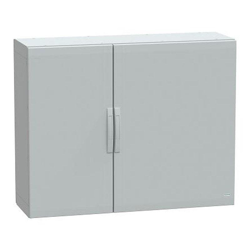 Schneider Electric Thalassa Series Fibreglass Reinforced Polyester 2-Door Floor Standing Enclosure, Opaque Door, IP65