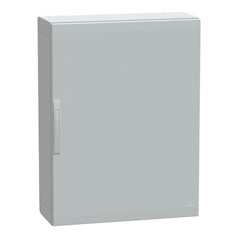 Schneider Electric PanelSeT Series Polyethylene Terephthalate 1-Door Floor Standing Enclosure, Opaque Door, IP65 320 mm,