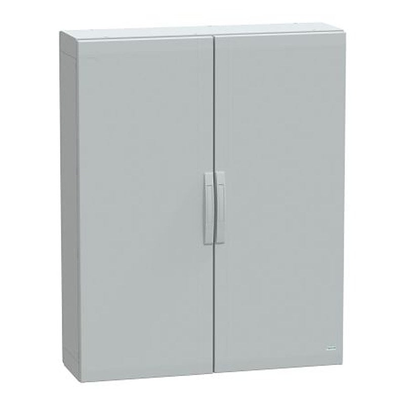 Schneider Electric PanelSeT Series Fibreglass Reinforced Polyester 2-Door Floor Standing Enclosure, Plain Door, IP65 320