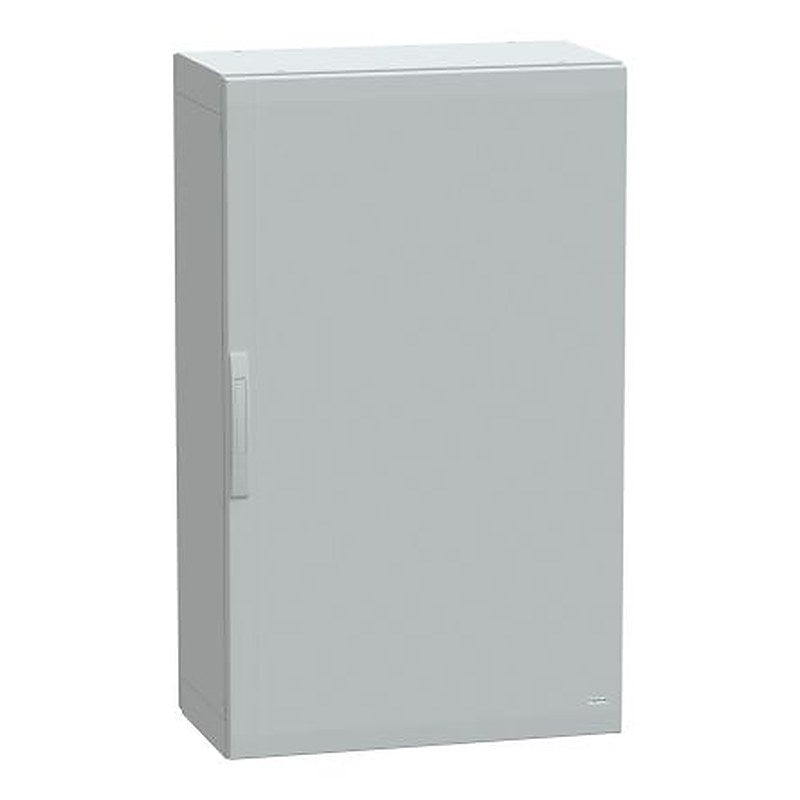 Schneider Electric PanelSeT Series Fibreglass Reinforced Polyester 1-Door Floor Standing Enclosure, Plain Door, IP65 420