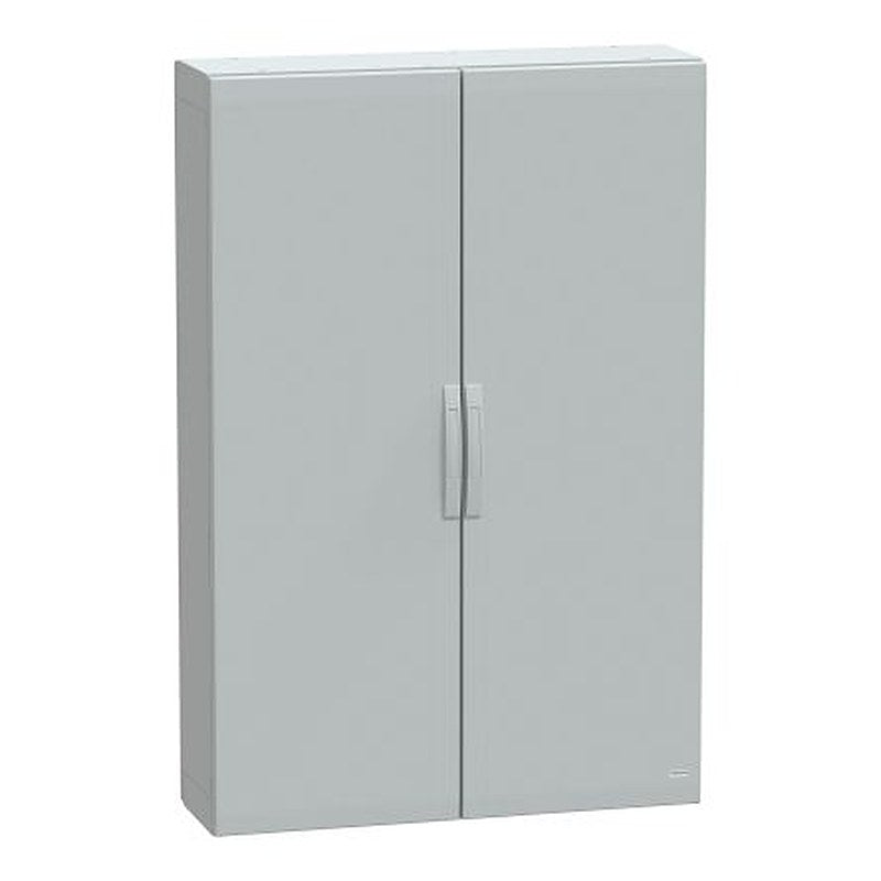 Schneider Electric PanelSeT Series Fibreglass Reinforced Polyester 2-Door Floor Standing Enclosure, Plain Door, IP65 320