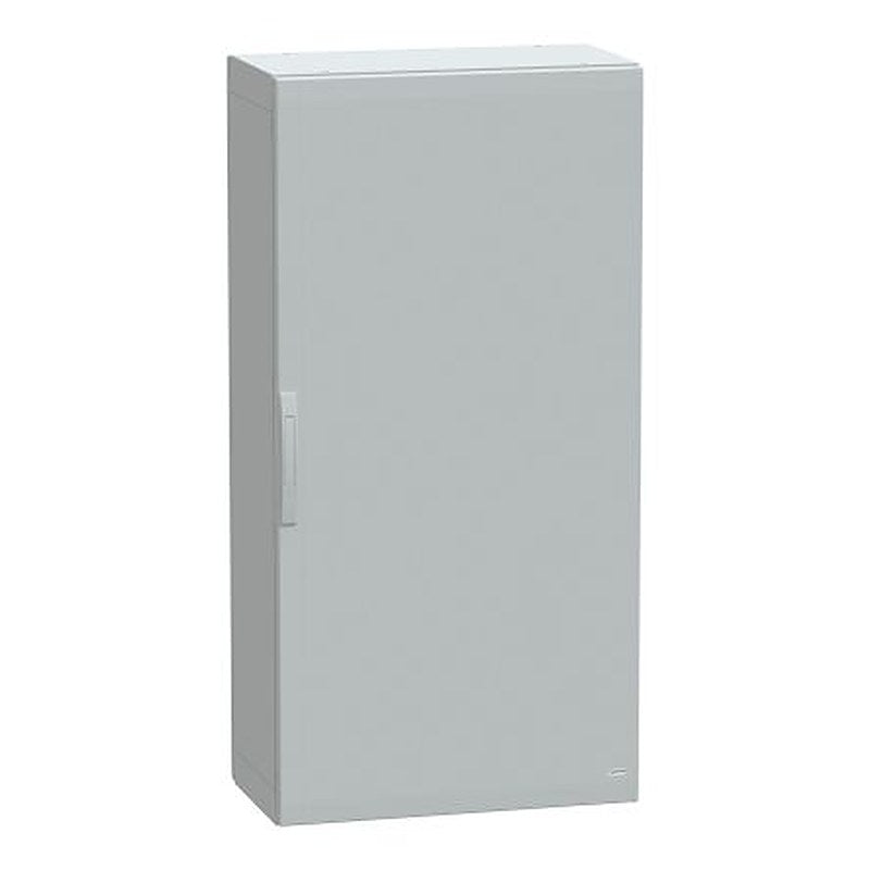 Schneider Electric PanelSeT Series Fibreglass Reinforced Polyester 1-Door Floor Standing Enclosure, Plain Door, IP65 420