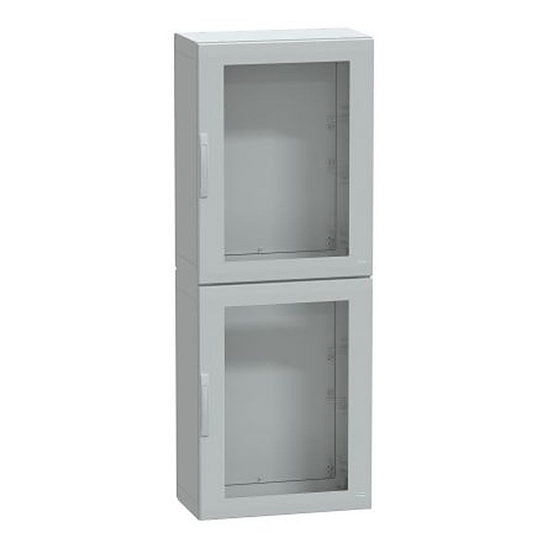 Schneider Electric PanelSeT Series Fibreglass Reinforced Polyester 2-Door Floor Standing Enclosure, IP65 620 mm, 750 mm