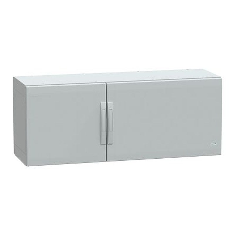 Schneider Electric Thalassa Series Fibreglass Reinforced Polyester 2-Door Floor Standing Enclosure, Opaque Door, IP65