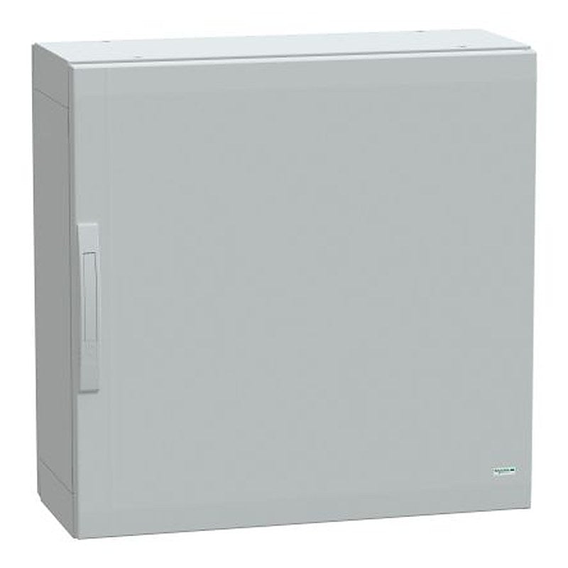 Schneider Electric PanelSeT Series Polyethylene Terephthalate 1-Door Floor Standing Enclosure, Opaque Door, IP65 320 mm,