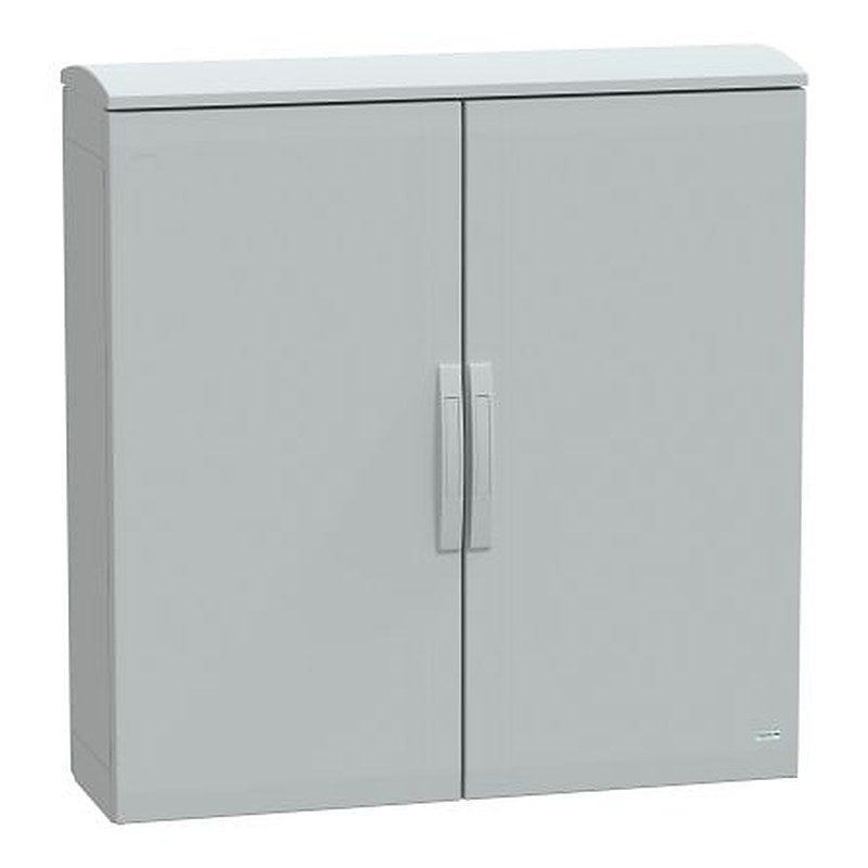 Schneider Electric Thalassa Series Fibreglass Reinforced Polyester 2-Door Floor Standing Enclosure, Opaque Door, IP44