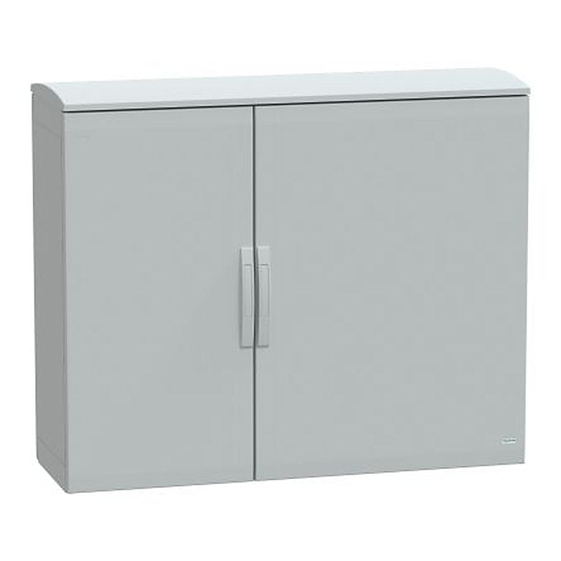 Schneider Electric Thalassa Series Fibreglass Reinforced Polyester 2-Door Floor Standing Enclosure, Opaque Door, IP44