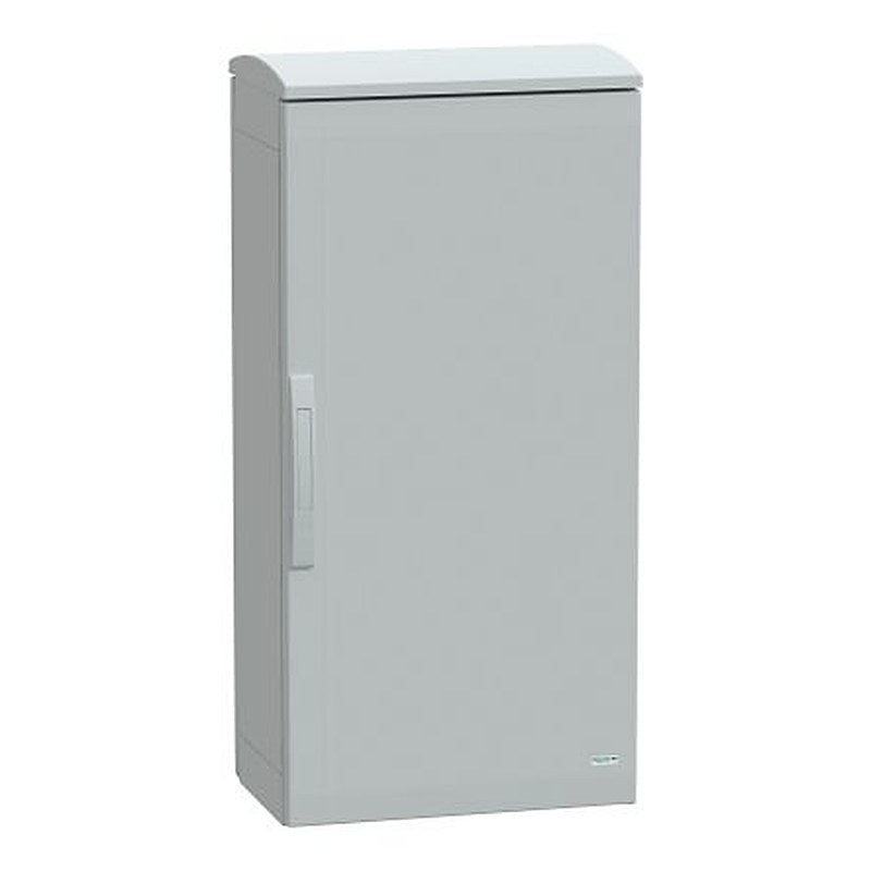 Schneider Electric Thalassa Series Fibreglass Reinforced Polyester 1-Door Floor Standing Enclosure, Opaque Door, IP44