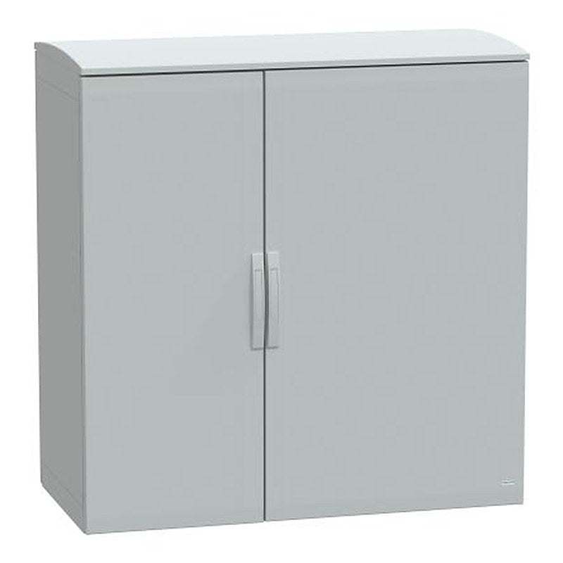 Schneider Electric Thalassa Series Fibreglass Reinforced Polyester 2-Door Floor Standing Enclosure, Opaque Door, IP44