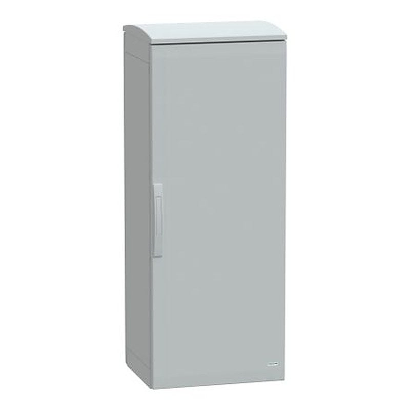 Schneider Electric PanelSeT Series Fibreglass Reinforced Polyester 2-Door Floor Standing Enclosure, Plain Door, IP44 420