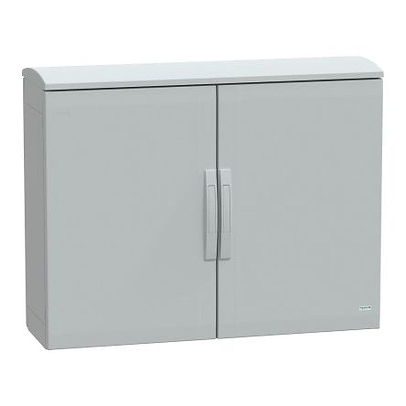 Schneider Electric PanelSeT Series Fibreglass Reinforced Polyester 2-Door Floor Standing Enclosure, Plain Door, IP44 320