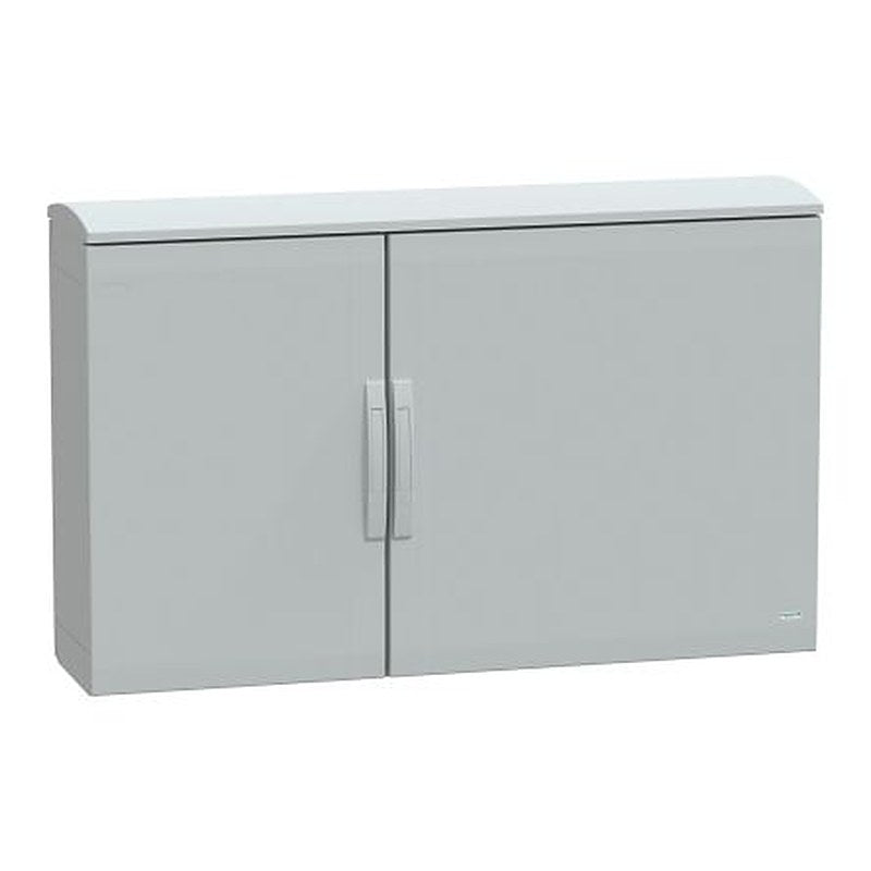 Schneider Electric PanelSeT Series Fibreglass Reinforced Polyester 2-Door Floor Standing Enclosure, Plain Door, IP44 320
