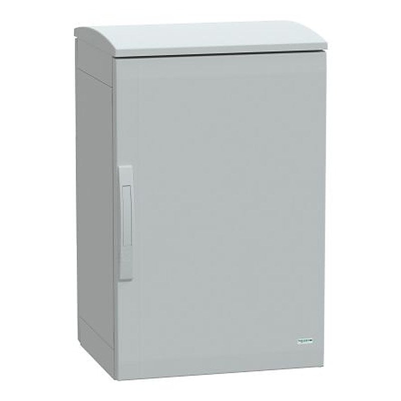 Schneider Electric Thalassa Series Fibreglass Reinforced Polyester 1-Door Floor Standing Enclosure, Opaque Door, IP44