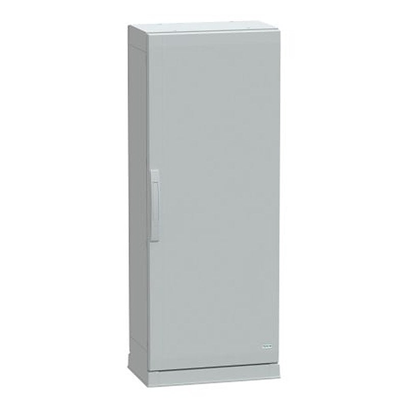 Schneider Electric Thalassa Series Fibreglass Reinforced Polyester 1-Door Floor Standing Enclosure, Opaque Door, IP54