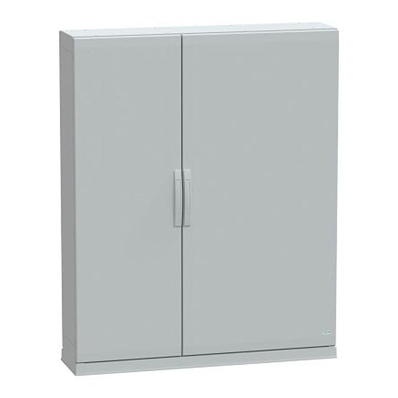 Schneider Electric PanelSeT PLA Series Fibreglass Reinforced Polyester 2-Door Floor Standing Enclosure, Double Door