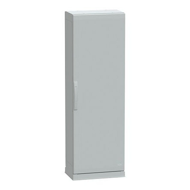 Schneider Electric Thalassa Series Fibreglass Reinforced Polyester 1-Door Floor Standing Enclosure, Opaque Door, IP54