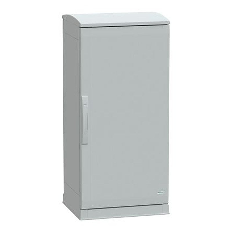 Schneider Electric Thalassa Series Fibreglass Reinforced Polyester 1-Door Floor Standing Enclosure, Opaque Door, IP44