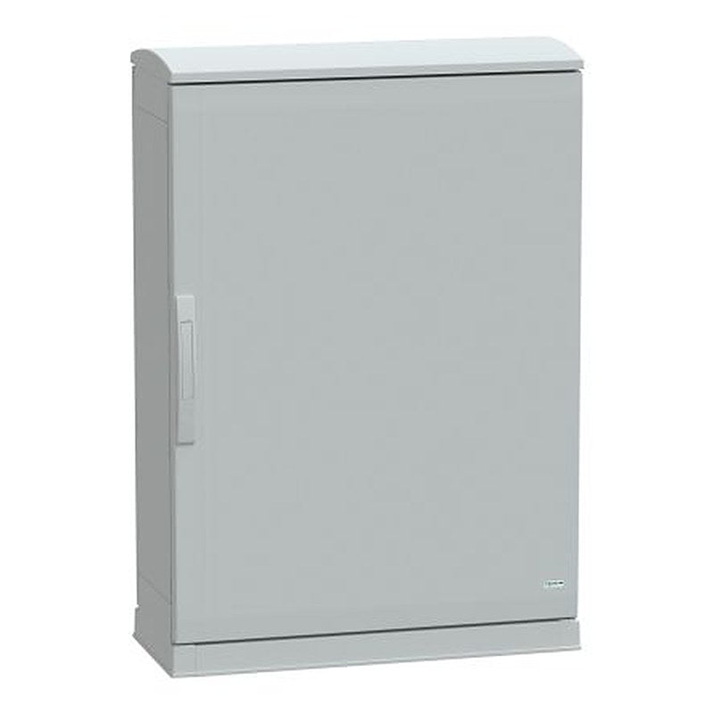Schneider Electric Thalassa Series Fibreglass Reinforced Polyester 1-Door Floor Standing Enclosure, Opaque Door, IP44