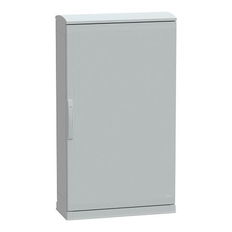 Schneider Electric PanelSeT PLA Series Fibreglass Reinforced Polyester 1-Door Floor Standing Enclosure, Plain Door, IP44