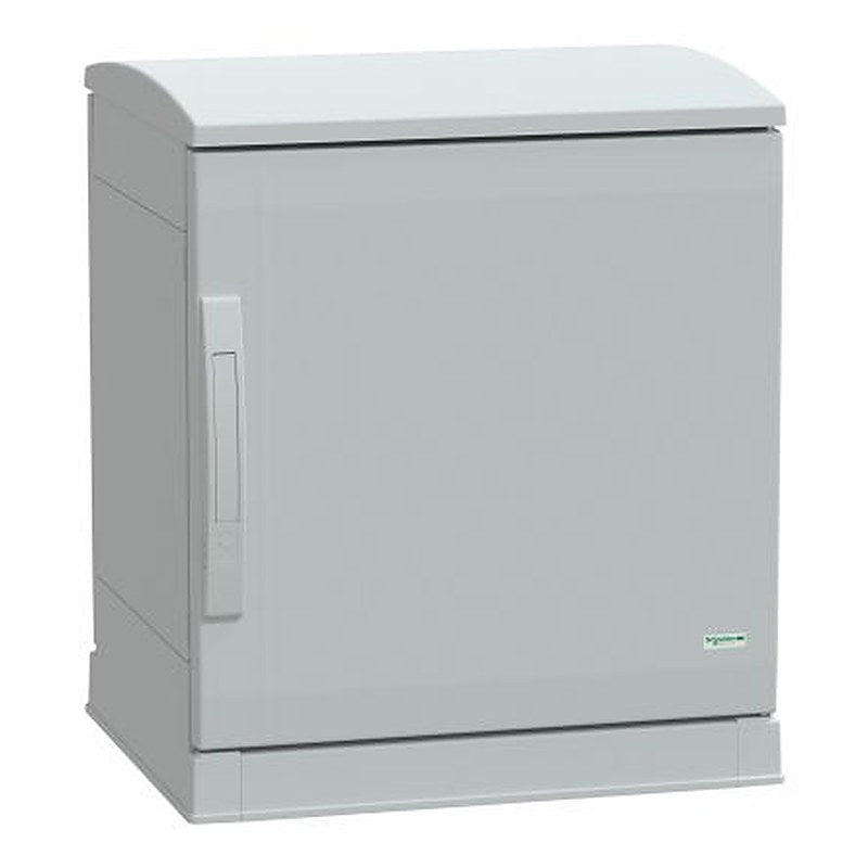 Schneider Electric Thalassa Series Fibreglass Reinforced Polyester 1-Door Floor Standing Enclosure, Plain Door, IP44 420