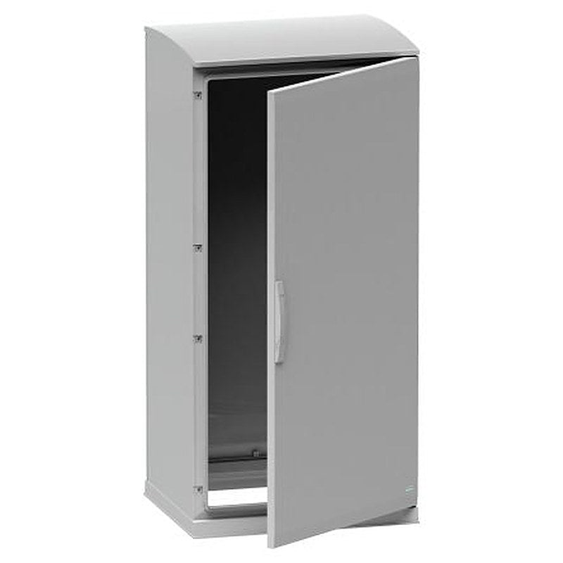 Schneider Electric PanelSeT Series Fibreglass Reinforced Polyester 1-Door Floor Standing Enclosure, Plain Door, IP44 320
