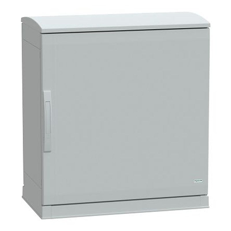 Schneider Electric Thalassa Series Fibreglass Reinforced Polyester 1-Door Floor Standing Enclosure, Opaque Door, IP44
