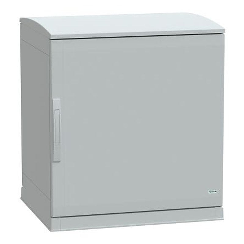 Schneider Electric PanelSeT Series Fibreglass Reinforced Polyester 1-Door Floor Standing Enclosure, Plain Door, IP44 620