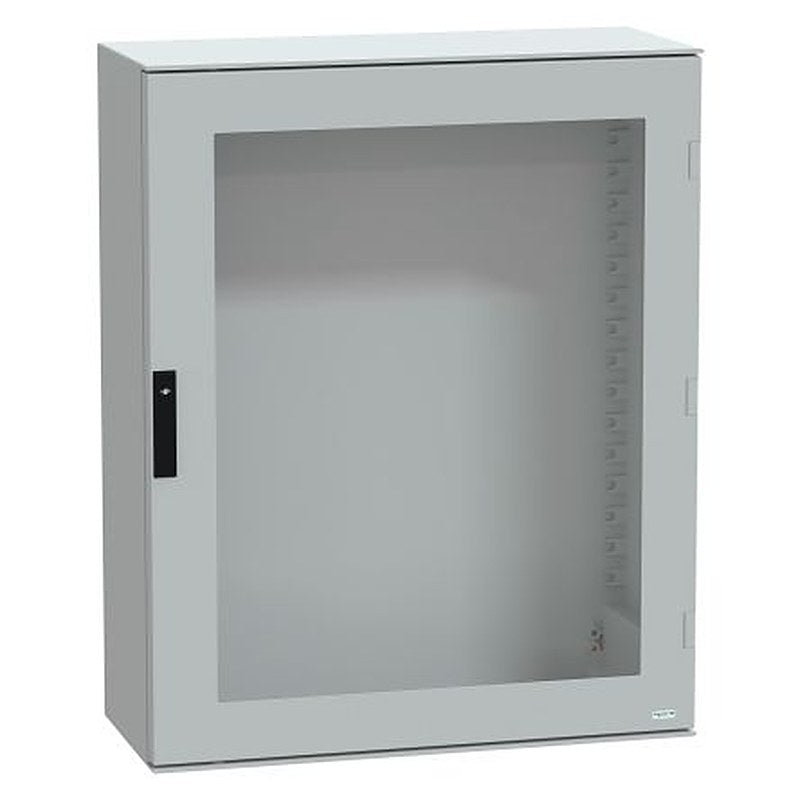 Schneider Electric PanelSeT Series Fibreglass Reinforced Polyester Wall Box, IP66 Transparent Door, 1056 mm x 852 mm x