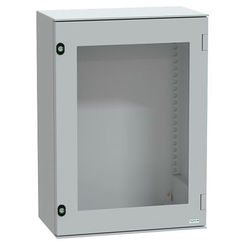 Schneider Electric PanelSeT Series Polyester Wall Box, IP66 Transparent Door, 747 mm x 536 mm x 300 mm