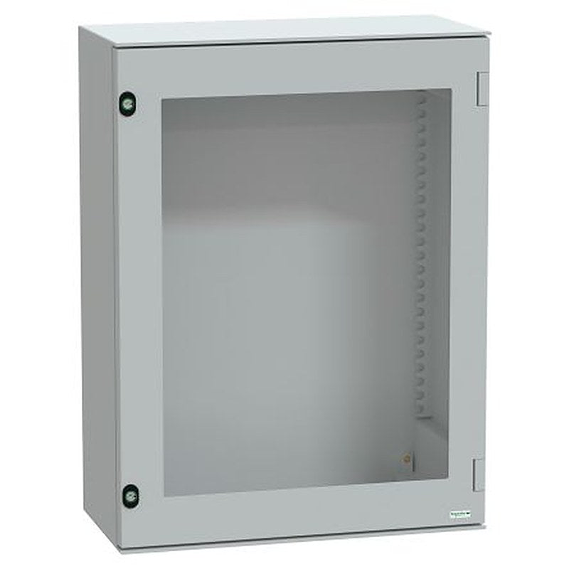 Schneider Electric PanelSeT Series Polyester Wall Box, IP66 Transparent Door, 847 mm x 636 mm x 300 mm