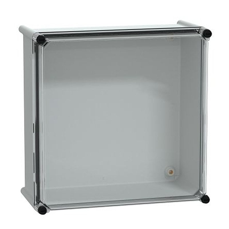 Schneider Electric PanelSeT Series Grey Fibreglass Reinforced Polyester Enclosure, IP66, IK09 360 mm, 180 mm, 360 mm