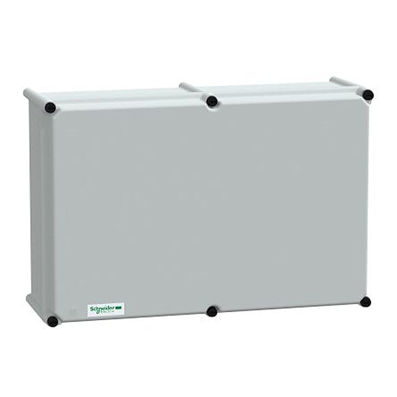 Schneider Electric PanelSeT Series Grey Fibreglass Reinforced Polyester Enclosure, IP66, IK09 360 mm, 180 mm, 540 mm