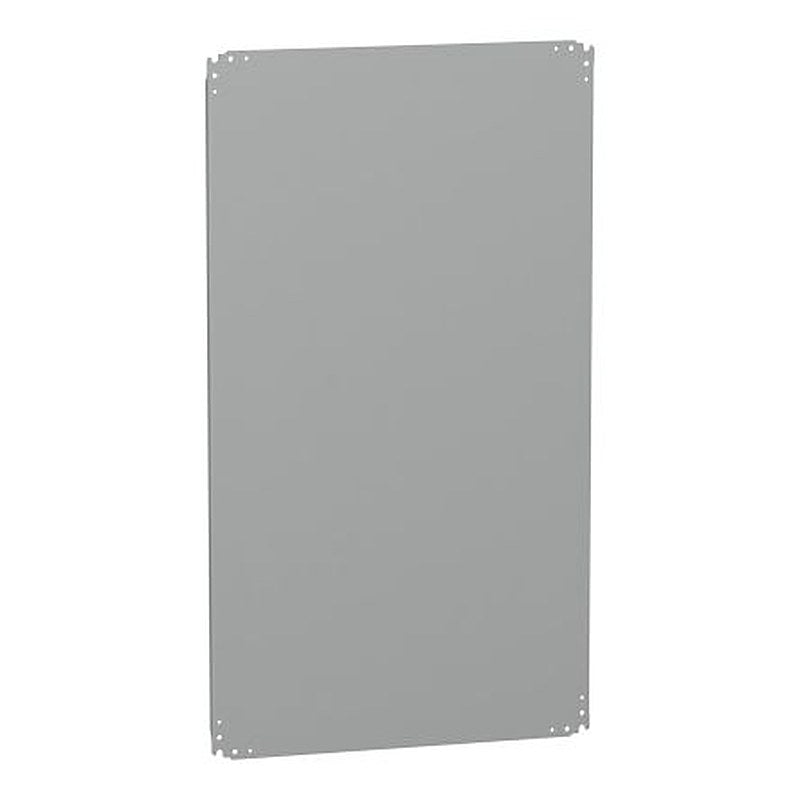 Schneider Electric Galvanised Steel Mounting Plate Enclosure Mount Plate, 750mm W, 1250 mm L for Use with Thalassa PLA,