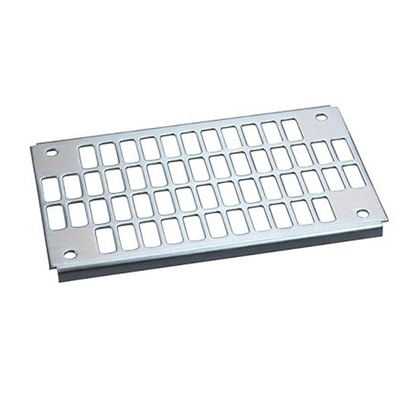 Schneider Electric Galvanised Steel Galvanised Mounting Plate Telequick Perforated Mount Plate, 270mm W, 270 mm L for