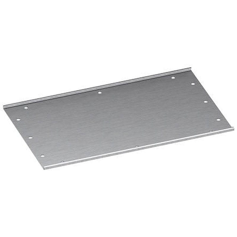 Schneider Electric Aluminium Brushed Gland Plate, 500mm W, 510 mm L for Use with Thalassa
