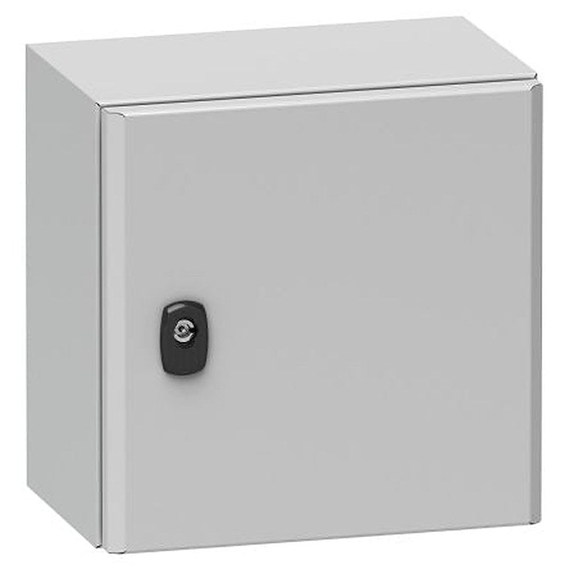 Schneider Electric PanelSeT S3D Series Steel Metal Enclosure, IP66, 1000 mm x 600 mm x 400 mm