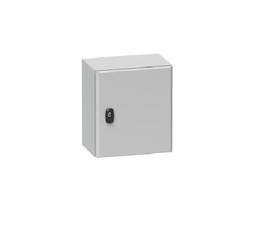 Schneider Electric PanelSeT S3D Series Steel Metal Enclosure, IP66, 1000 mm x 800 mm x 250 mm
