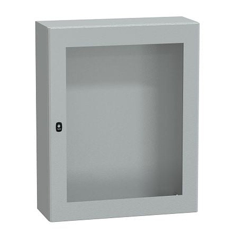 Schneider Electric NSY Series Steel Wall Box, IP66 Transparent Door, 1000 mm x 800 mm x 300 mm
