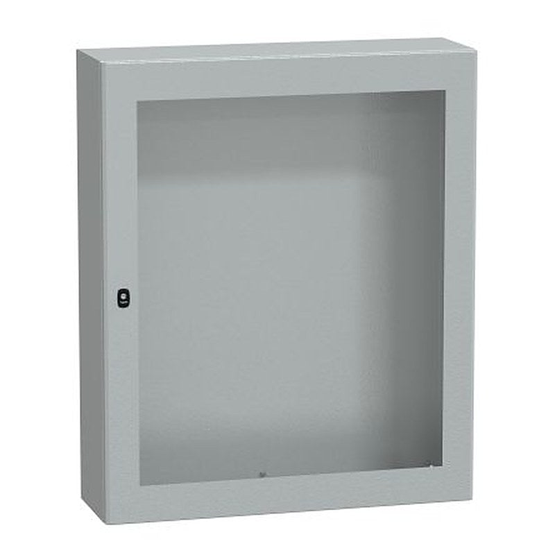 Schneider Electric PanelSeT S3D Series Grey Steel Enclosure, IP55, IK08 1200 mm, 300 mm, 1000 mm