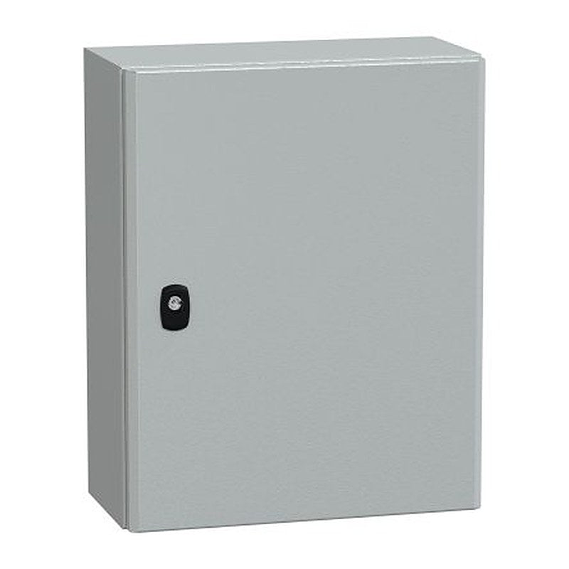 Schneider Electric PanelSeT S3D Series Steel Wall Box, IP66, 500 mm x 400 mm x 200 mm