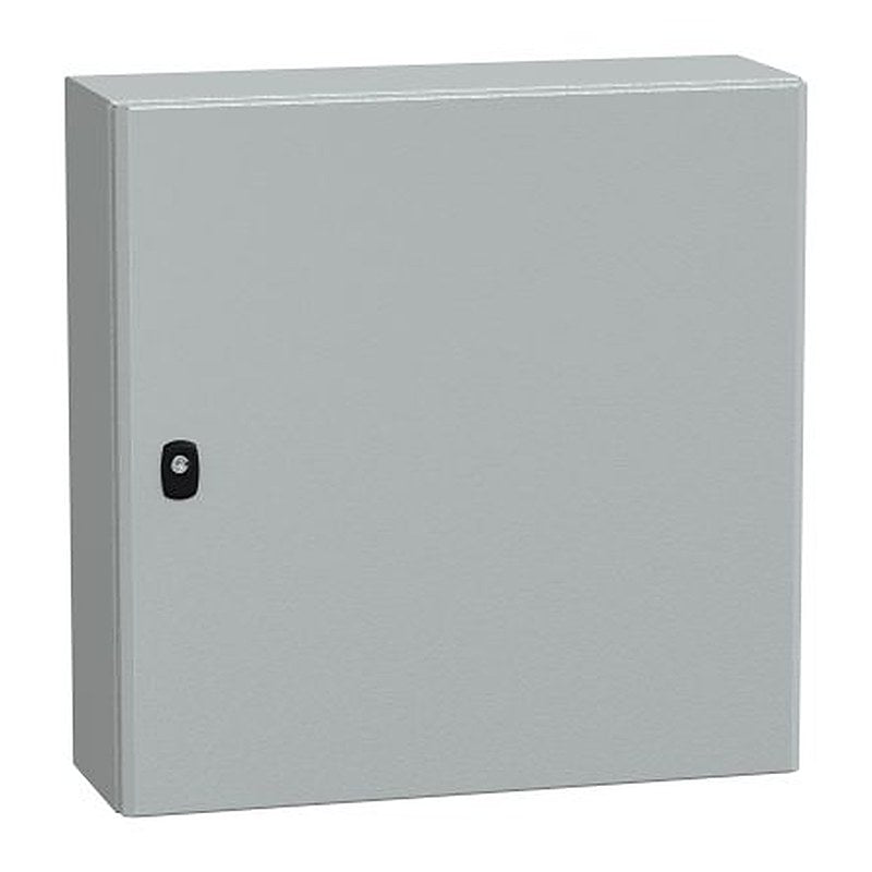 Schneider Electric PanelSeT S3D Series Steel Wall Box, IP66, 600 mm x 600 mm x 200 mm